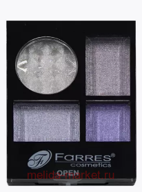Farres Тени 4-цвета тон 07 фиолетовые 1011