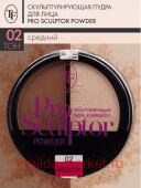 Triumph Пудра для лица скульптурирующая тон 02 медиум Pro Sculptor Powder СТР13