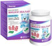 ЭВАЛАР БЭБИ ФОРМУЛА МИШКИ СПОКОЙСТВИЕ N60 ЖЕВ ПАСТИЛКИ МАССОЙ 2,5Г