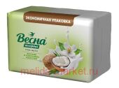 ВЕСНА Мыло твердое Жасмин и кокосовое молочко Ассорти 4х75 гр