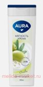 AURA Крем-Гель для душа Олива 390 мл