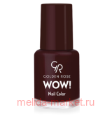 Golden Rose Лак WOW mini 6мл т.56 слив-бордовый мат