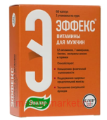 Эвалар ЭФФЕКС ВИТАМИНЫ Д/МУЖЧИН N60 КАПС