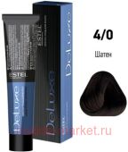 ESTEL DE LUXE 4/0 Краска-уход шатен