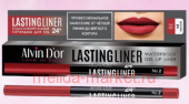 Alvin D`or Карандаш для губ Lastingliner гелевый водостойкий тон 2 красный P15-2