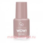 Golden Rose ЛАК WOW Nail 6мл т.011 роз-коричн