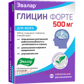 Эвалар ГЛИЦИН ФОРТЕ 0,5 N60 ТАБЛ Д/РАССАС