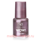 Golden Rose Лак WOW mini 6мл т.44 жемчуж слив-корич
