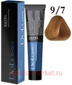ESTEL DE LUXE 9/7 Краска-уход блондин коричневый