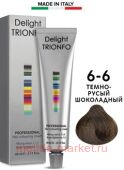 CD Делайт-Триумфо Стойкая Крем-краска 6-6 тёмно-русый шоколадный 60 мл