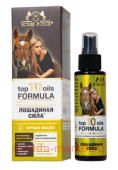 Лошадиная Сила Купаж Масел для роста и глубокого восстановления волос Top 10 Oils Formula 100мл