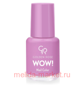Golden Rose Лак WOW mini 6мл т.29 лилово-сиреневый мат