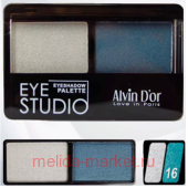 Alvin D`or Тени для век двойные Eye Studio тон 16 AES14
