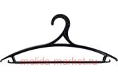 Пластик Вешалка для верхней одежды размер 48-50 Черная