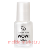 Golden Rose Лак WOW mini 6мл т.02 белый перламутр