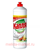 КАПЛЯ Vox Средство жидкое моющее для посуды Сода-эффект яблоко 450 гр