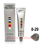 CD Делайт-Триумфо Стойкая Крем-краска для волос 8-29 светло-русый пепельно-фиолетовый 60 мл