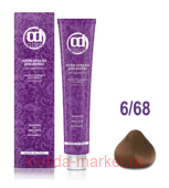 CD Крем-краска с витамином С 6/68 темно-русый шоколадно-красный 100мл