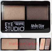 Alvin D`or Тени для век двойные Eye Studio тон 7 AES14