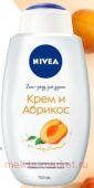 Nivea Гель-уход для душа Крем Абрикос 750 мл
