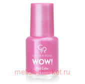 Golden Rose Лак WOW mini 6мл т.25 роз-сирен перламутр