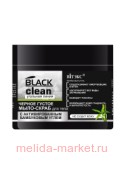 Витэкс Black clean Мыло-скраб для тела черное густое 300 мл