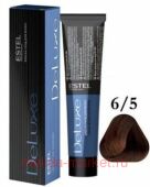 ESTEL DE LUXE 6/5 Краска-уход темно-русый красный