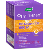 ЭВАЛАР ФРУТТИЛАР ВИТАМИН Д3 N30 ПАСТИЛКИ ЖЕВАТ В ФОРМЕ МАРМЕЛАДНЫХ ЯГОД МАССОЙ 4,0