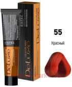 ESTEL DE LUXE 55 Краска-уход красный (High Flash)