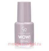 Golden Rose Лак WOW mini 6мл т.13 светло серо-сирен мат