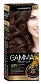 Gamma Perfect Color Стойкая Крем-Краска для волос тон 5.47 Теплый каштан с окислителем кремом 6% 50 мл