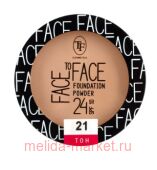 Triumph Пудра Компактная тональная тон 21 Натуральный беж Face to Face CTP 20