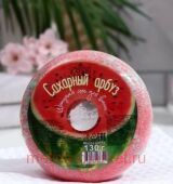 Лаборатория Катрин Шипучая соль для ванн Пончик Candy baht bar Сахарный арбуз 130гр