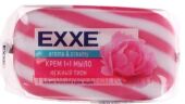 EXXE Крем-Мыло Нежный Пион полосатое розовое 80 гр 5156