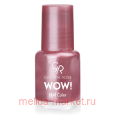 Golden Rose Лак WOW mini 6мл т.26 роз-бежевый перламутр