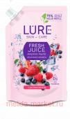 LURE Жидкое Мыло увлажняющее свежесть экстракт ягод Fresh Juice 380 мл дой-пак