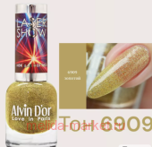 Alvin D`or Лак для ногтей Laser Show тон 6909 золотой 12 мл