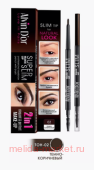 Alvin D`or Карандаш Ультратонкий механический для бровей Super Slim тон 02 Dark Brown Р-8