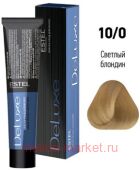 ESTEL DE LUXE 10/0 Краска-уход светлый блондин
