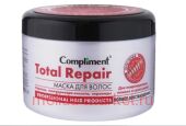 Compliment Маска для волос Total Repair для поврежденных ломких и сухих волос 500 мл