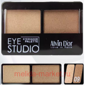 Alvin D`or Тени для век двойные Eye Studio тон 9 AES14