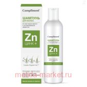 Compliment Цинк+Шампунь для волос от всех видов перхоти 200 мл