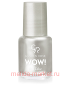 Golden Rose Лак WOW mini 6мл т.90 золот-серебр перл