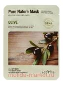 БВ Anskin Secriss Маска для лица тканевая Olive 25г 792069/920066