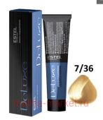 ESTEL DE LUXE 7/36 Краска-уход Русый золотисто-фиолетовый