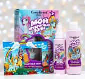 Compliment Kids Подарочный набор Kids Мой прекрасный Пони (Гель для душа 200 мл + шампунь-бальзам для волос 200 мл + пазл) №1903