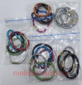 Резинки блестящие для волос набор 5 шт