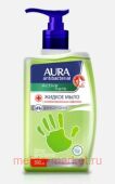 AURA Жидкое Мыло с антибактериальным эффектом Active Herb Чайное дерево 500 мл