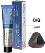 ESTEL DE LUXE 0/G Краска-уход графит (Correct)