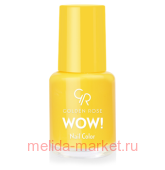 Golden Rose Лак WOW mini 6мл т.41 ярко-желтый матовый